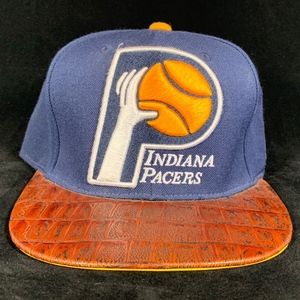 M&N Indiana Pacers Brown Gator Snapback